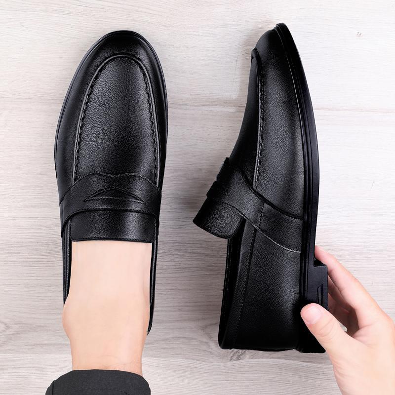 Giày da công sở kiểu dáng mới nhất giày ins giày công sở nhẹ giá rẻ nhất đảm bảo chất lượng