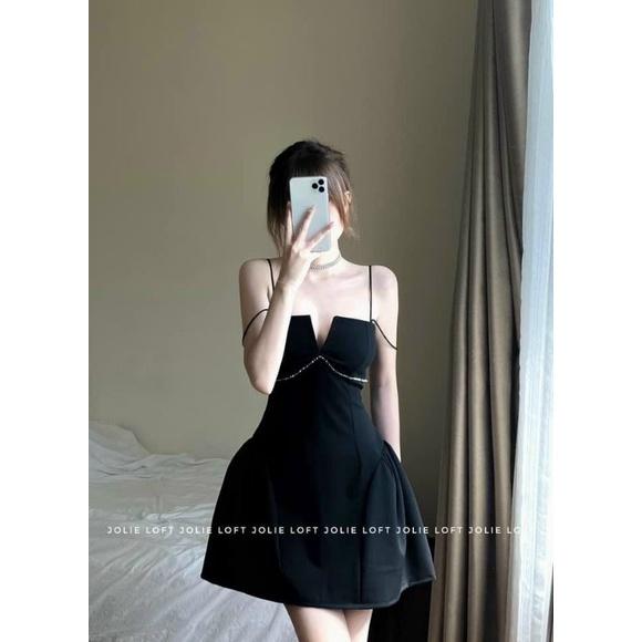 ĐẦM 2 DÂY KẾT CƯỜM RỚT VAI 2 BÊN