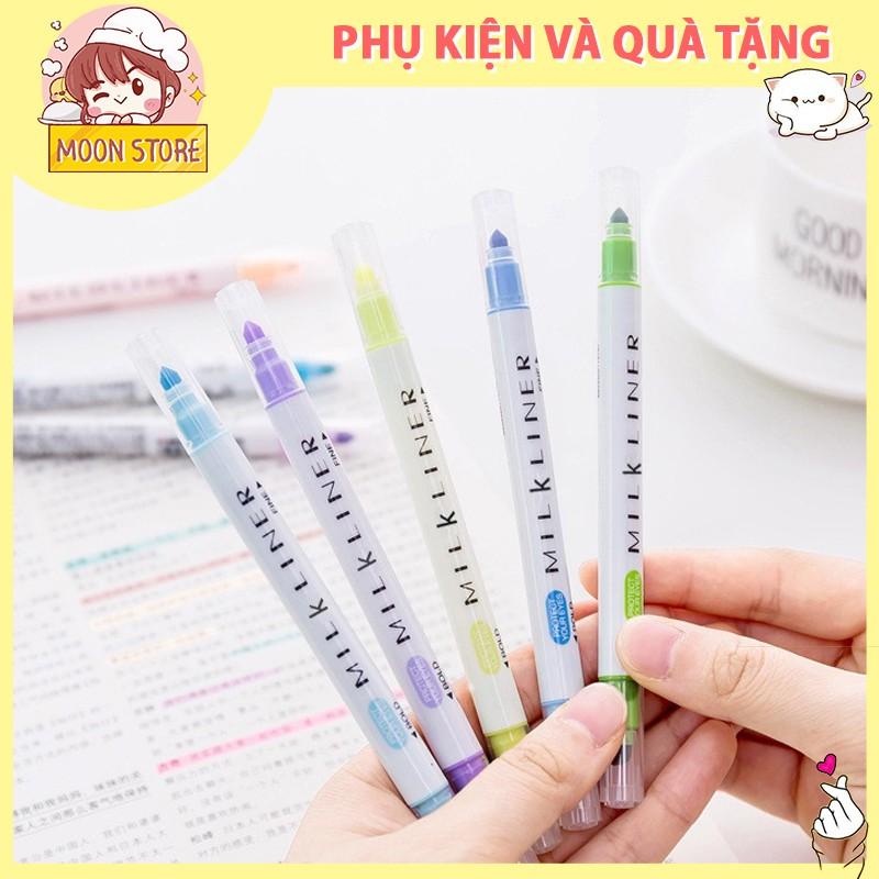 Bút dạ quang nhiều màu milkliner