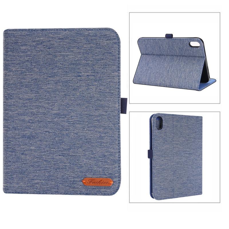Vỏ bảo vệ máy tính bảng bằng da + vải nắp lật chống sốc cho iPad Mini / iPad Mini 6 2021/ iPad Mini