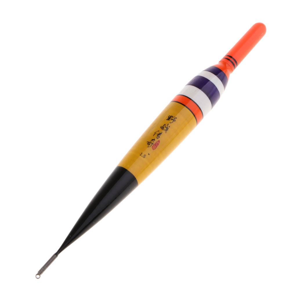Fishing Floats Wood Professional LED Electronic Fishing Float Rock Saltwater Luminous Fishing Buoy Bobber Night Fishing Baits Red