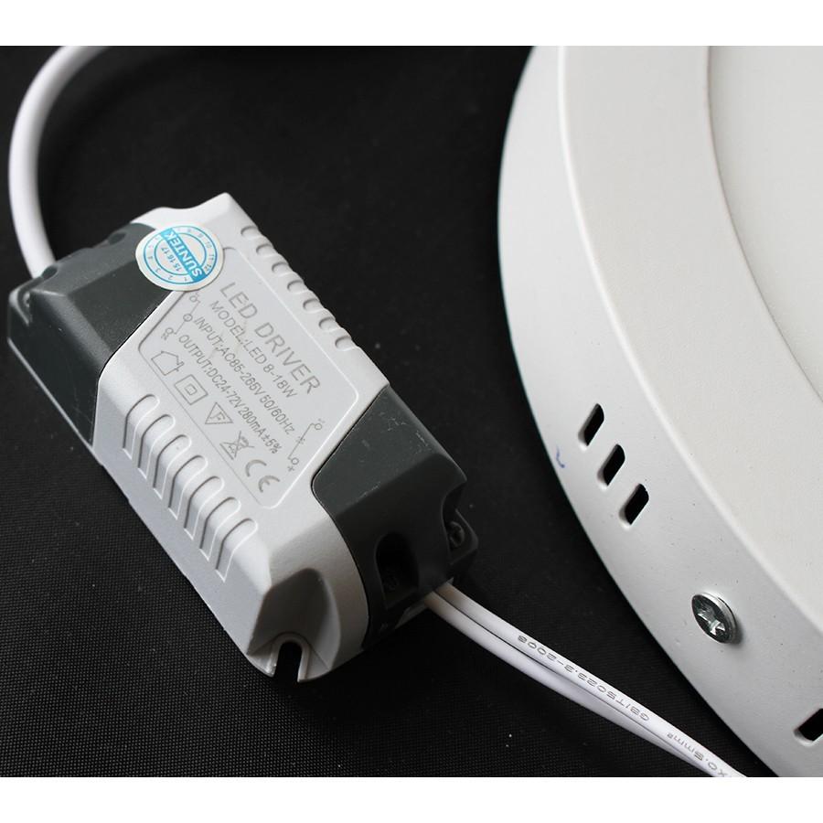 Đèn LED ốp trần nổi tròn Germani 12W,18W,24W - ánh sáng trắng