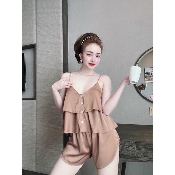ĐỒ BỘ NGỦ LỤA CAO CẤP HAI DÂY