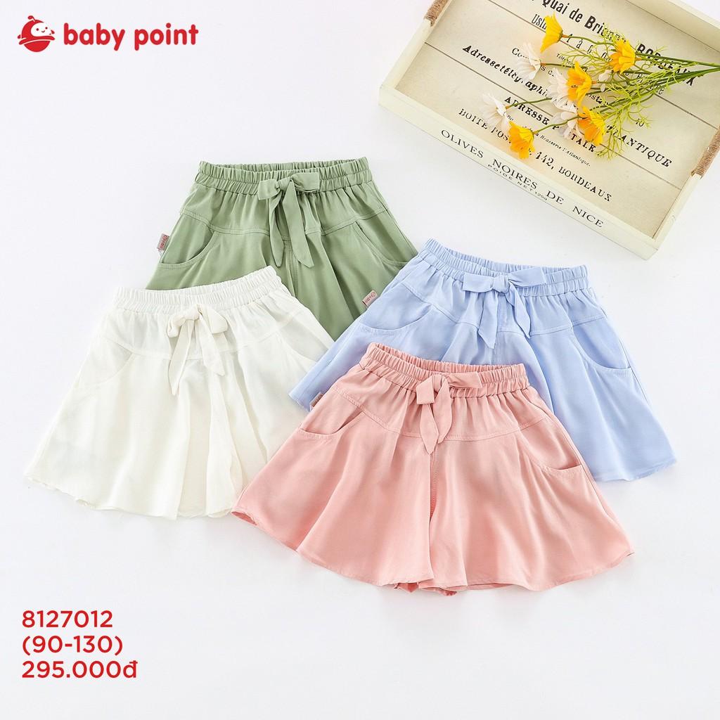 Quần Váy Cotton Kết Hợp Lụa Co Giãn Tốt Cho Bé Gái Phong Cách Năng Động