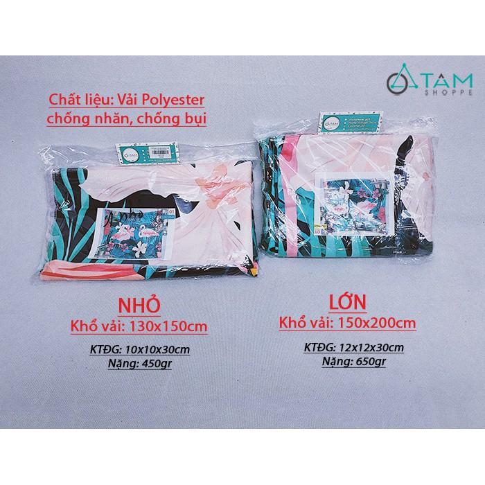Tranh vải treo tường hoạt hình đơn giản khổ 130x150cm