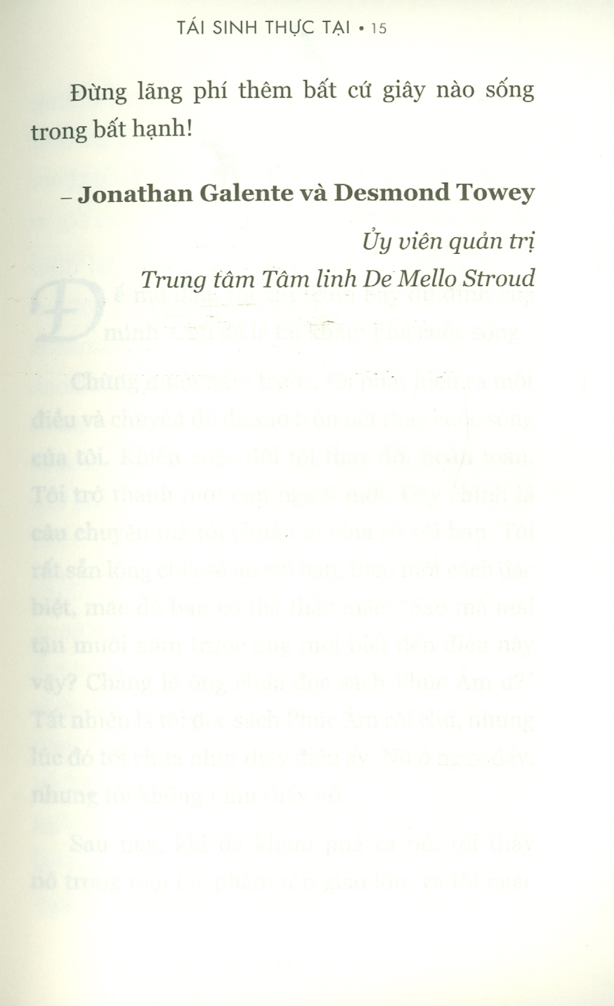 Tái Sinh Thực Tại