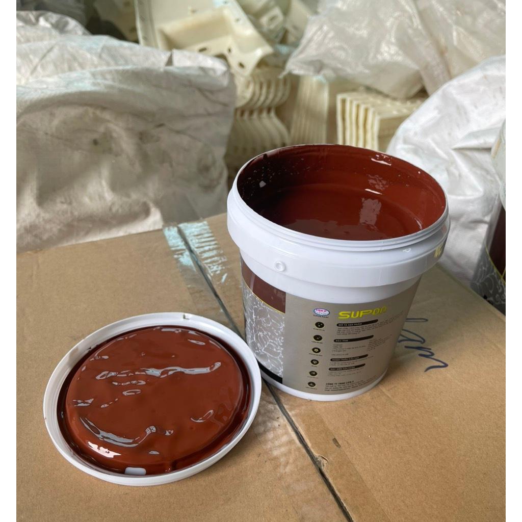 Sơn chuyên dụng cho chậu cảnh hệ nước,dòng sơn bán bóng loại 1kg,đậm màu