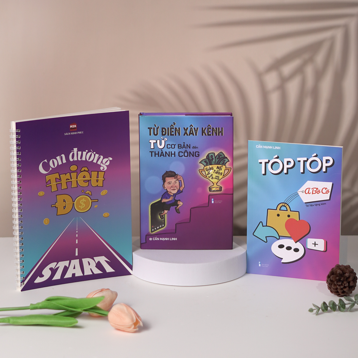 Combo Sách Từ Điển Con Đường Triệu Đô: 01 Từ Điển Xây Kênh và 01 Vở Viết Con Đường Triệu Đô