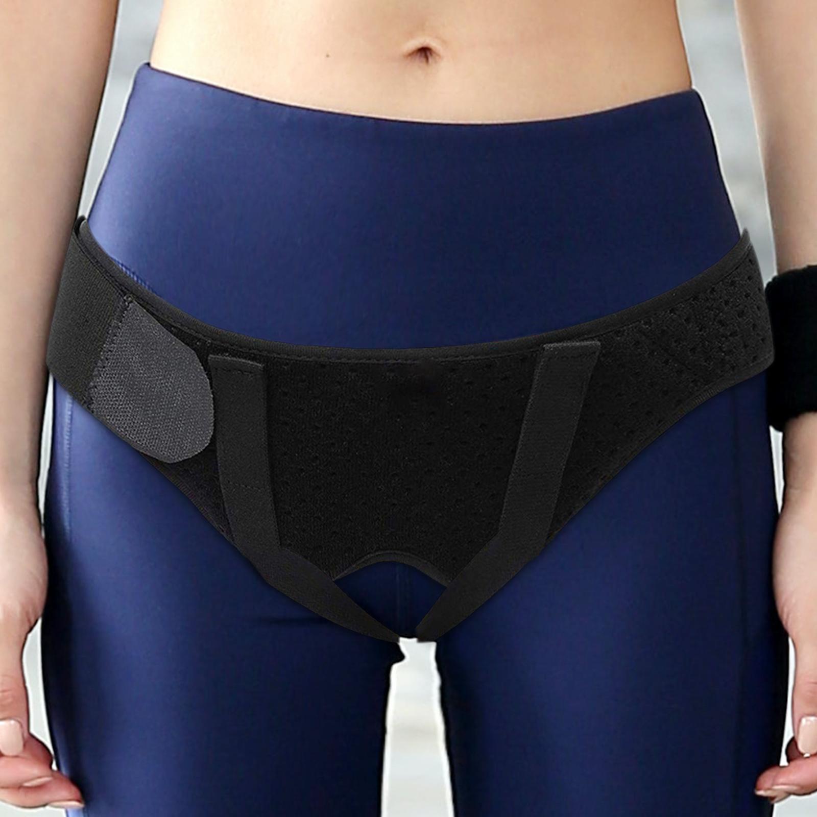 Inguinal Hernia Belt, Breathable Hernia Support Brace Overstrain & Exertion Hernia Guard Hernia Band for Double Inguinal Groin Hernia