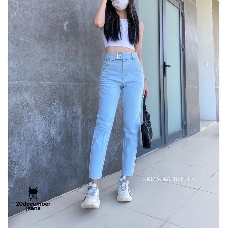 Quần Belt Momjeans mã 1113