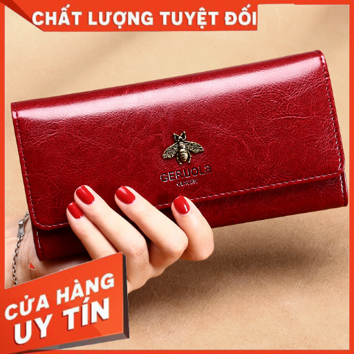 Ví Nữ Dài Da Bò thật Cao Cấp, chắc chắn, phong cách Hàn Quốc TVNN37 - Backpackworld HCM