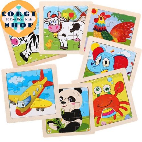 Đồ Chơi Ghép Hình 9 Mảnh Cho Bé, Đồ Chơi Thông Minh, Ghép Tranh 9 Mảnh, Phát Triển Tư Duy Cho Bé