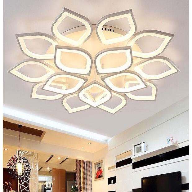 Đèn ốp trần 15 cánh hoa hồng 22923BM