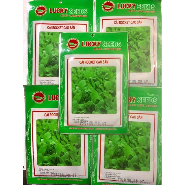 Hạt giống rau cải rocket cao sản KNS3410 - Gói 20gram