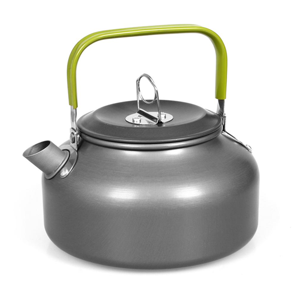 Ấm đun nước di động 1.2L, ấm nấu trà cho hoạt động dã ngoại bằng hợp kim nhôm