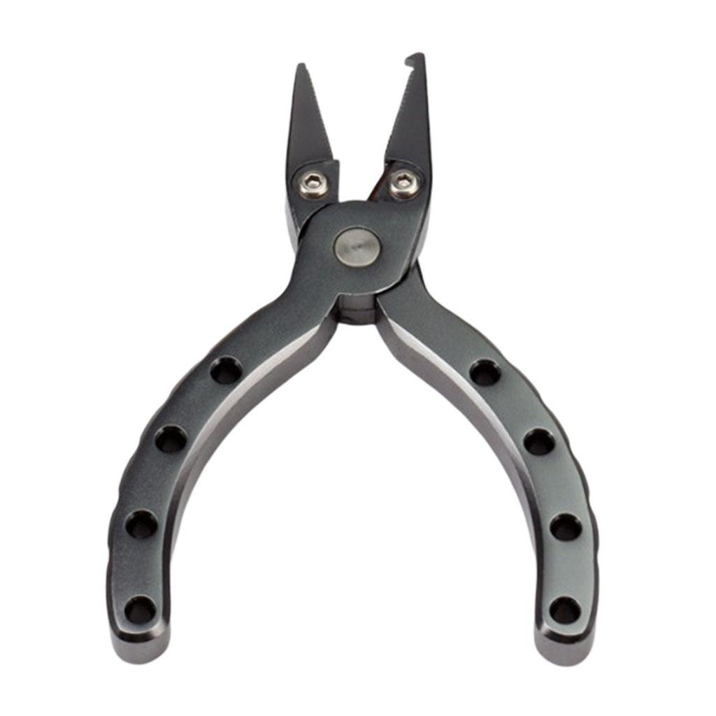 Fishing Plier with Tungsten Steel Cutter Split Hook