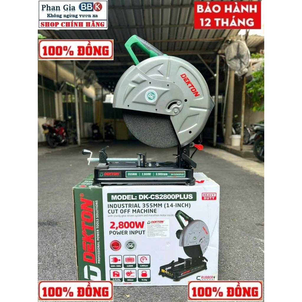 Máy Cắt Sắt 355MM Dekton DK-2800PLUS / 2800W / Dòng Công Nghiệp