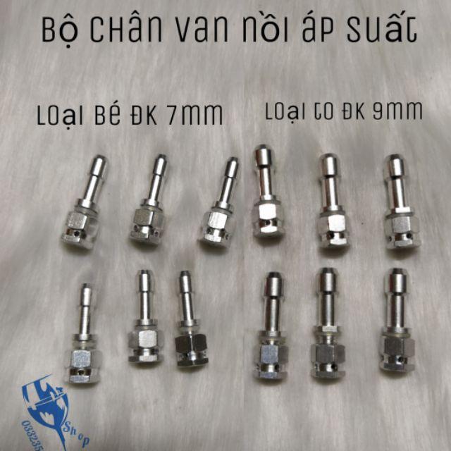 Bộ chân van nồi áp suất to - bé 6mm và 9mm