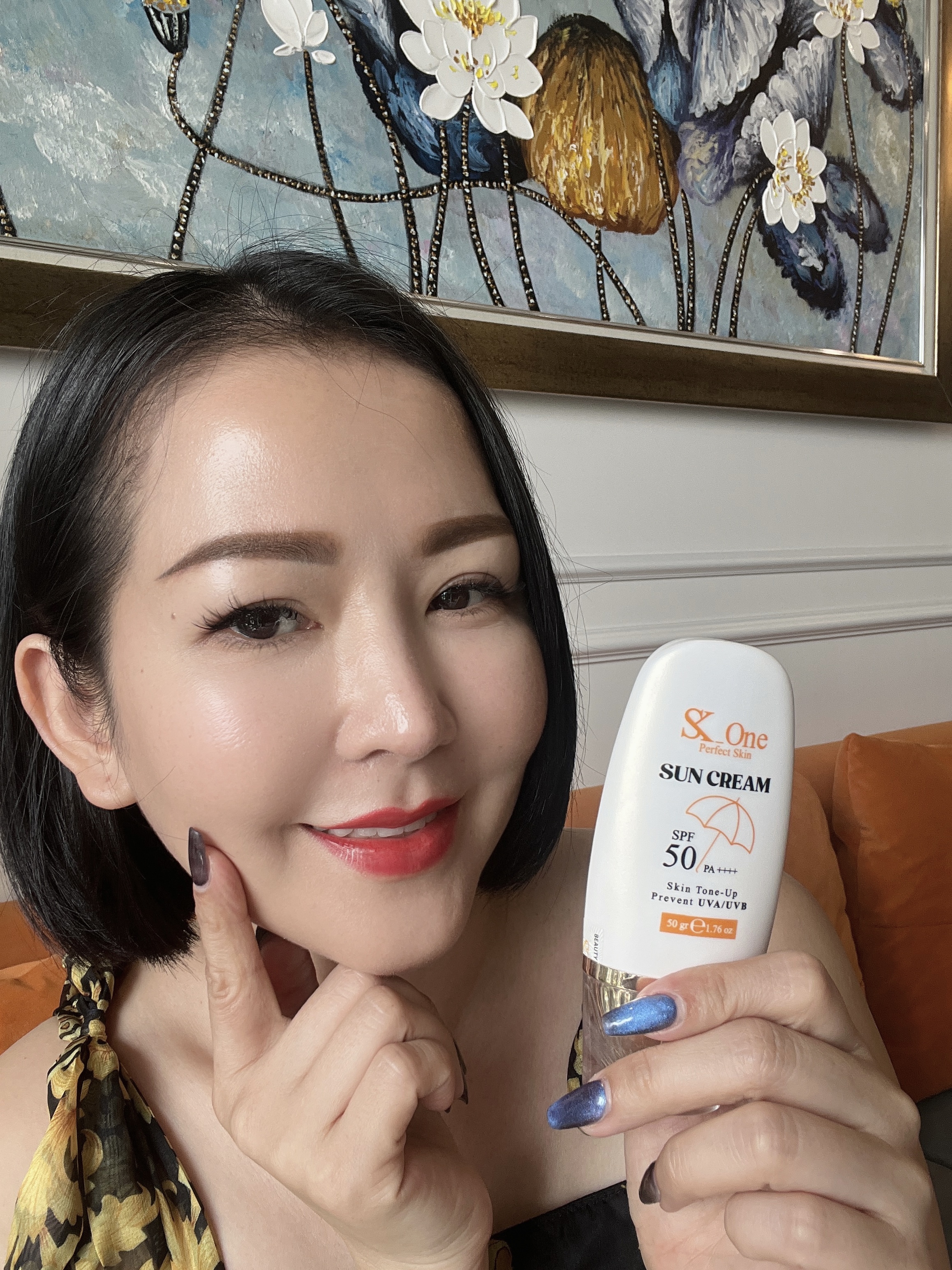 Kem chống nắng 5in1 SK-ONE Makeup - Dưỡng Ẩm kìm dầu, chống trôi