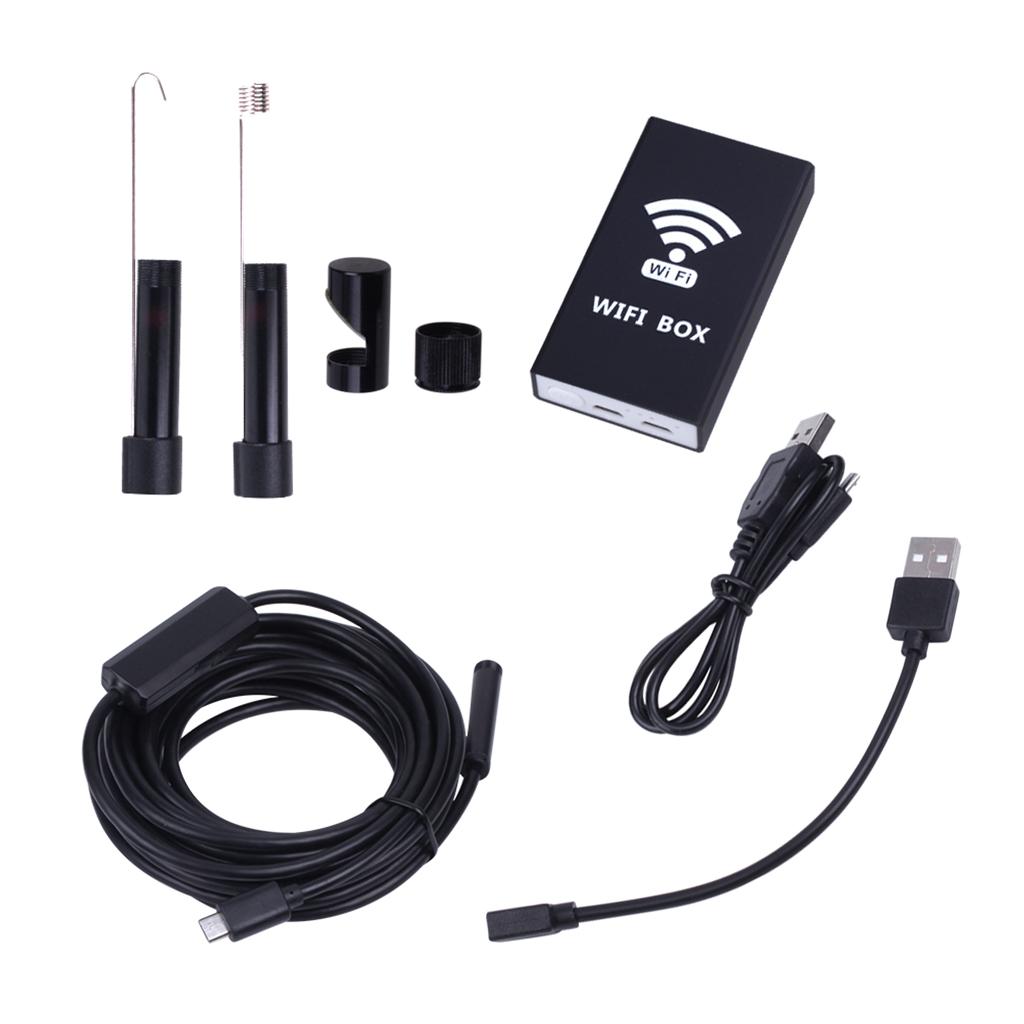 5.5mm USB Inspection Camera HD 1200P IP67 Rigid Tube Wireless Wifi Borescope