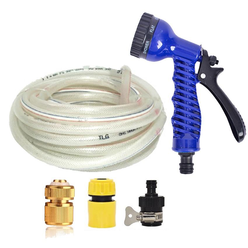 Bộ dây vòi xịt rửa xe, tưới cây, dọn dẹp nhà cửa 20m  206843