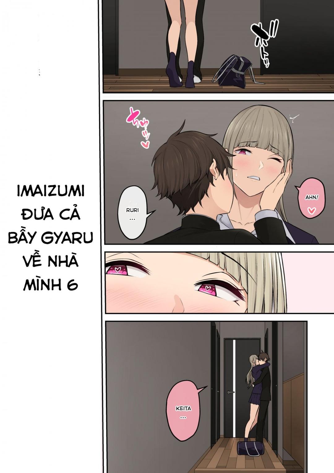 imaizumi đưa cả bầy gyaru về nhà mình chapter 6 3