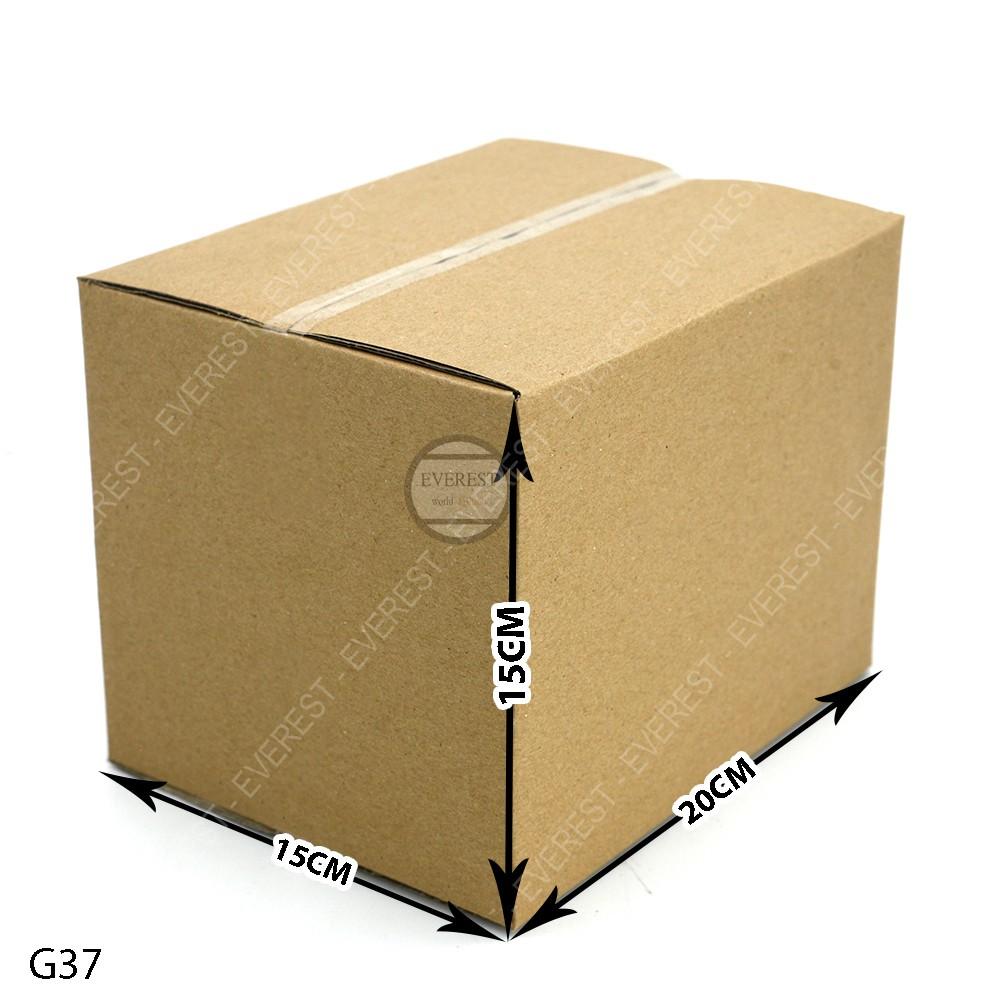 Combo 20 thùng G37 20x15x15 giấy carton gói hàng Everest