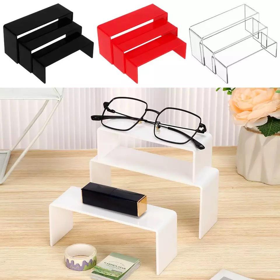 Kệ Mica cỡ trung CHỮ U Trưng Bày Bóp Ví , Giầy & Phụ Kiện- Dày 3 ly- nhiều màu