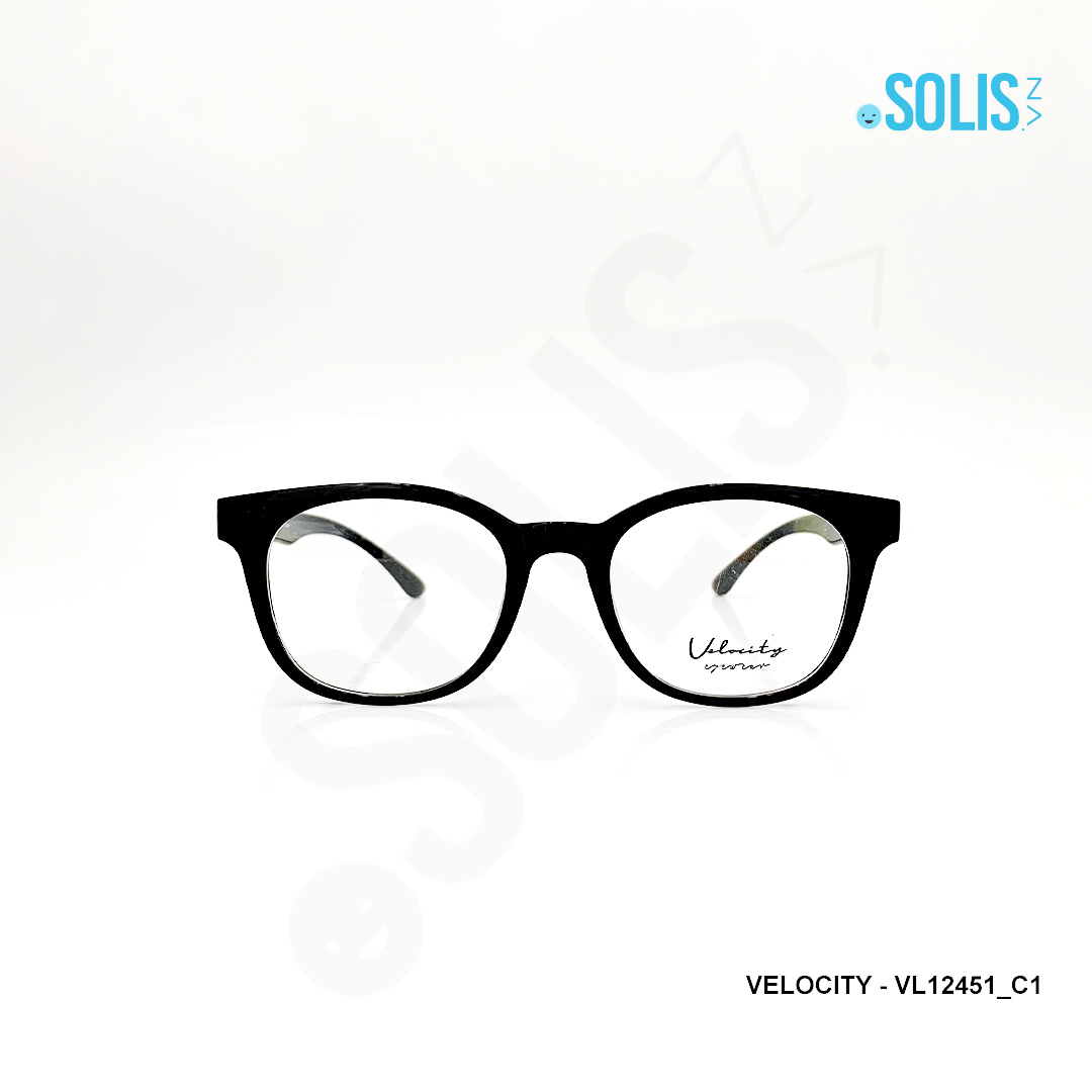 Gọng kính plastic hiệu Velocity VL12451 - KÍNH NHỰA HIỆU VELOCITY VL12451 KÍCH THƯỚC 49-20-140