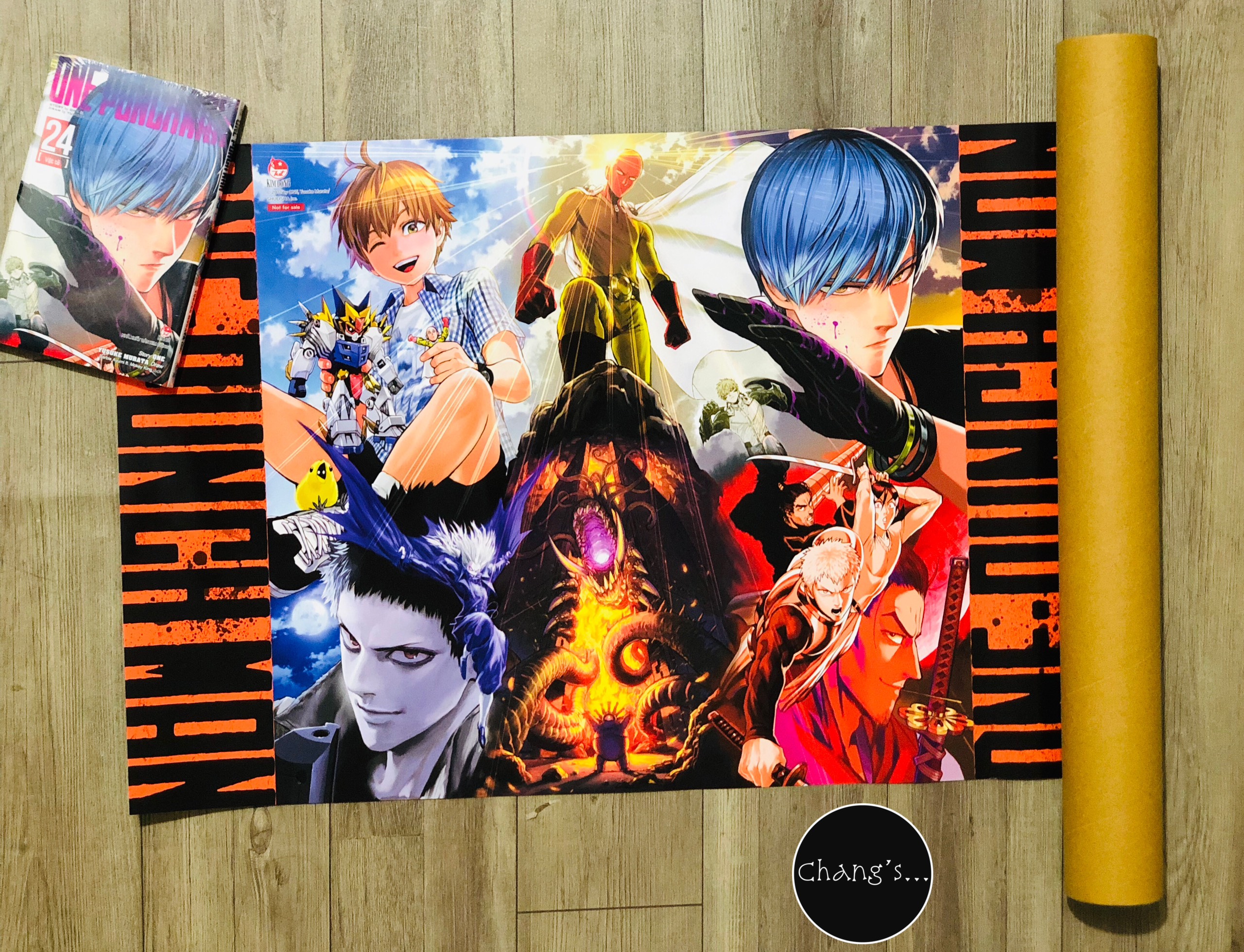 One Punch Man Tập 24: Vật Tế kèm Poster