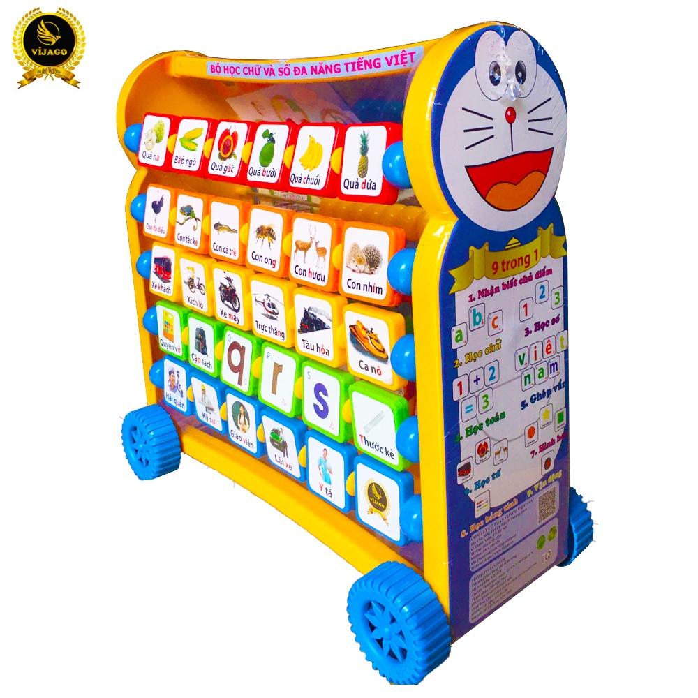Đồ Chơi Giáo Dục - Vijago - Bảng Chữ Số Đa Năng -