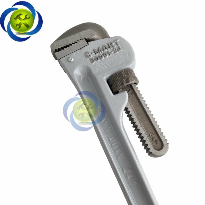 Mỏ lết răng C-Mart B0001-24 loại 24 inch 600mm hàm mở 75mm
