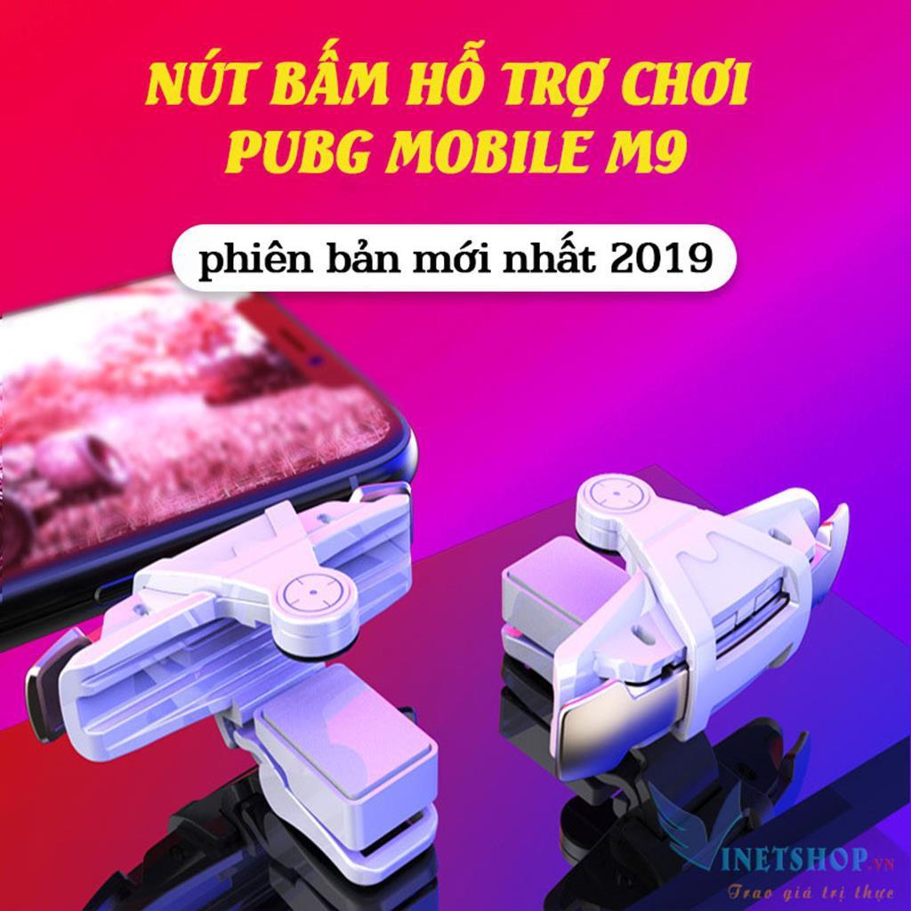 Bộ 2 Nút Bấm Chơi Game PUBG, ROS Dòng M9 mới nhất năm 2019 -dc3591