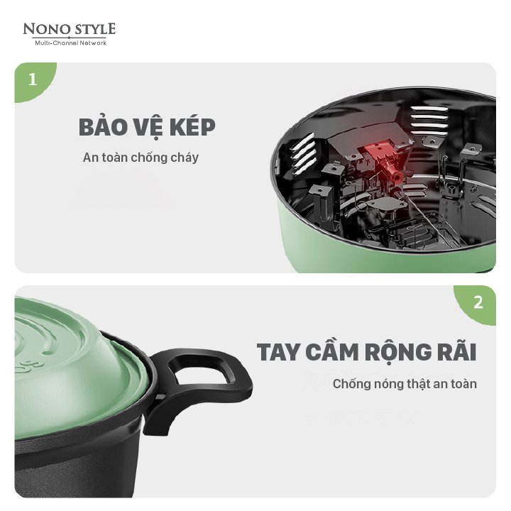 Nồi Điện Đa Năng MORPHY RICHARDS MR9089 - Hàng Chính Hãng