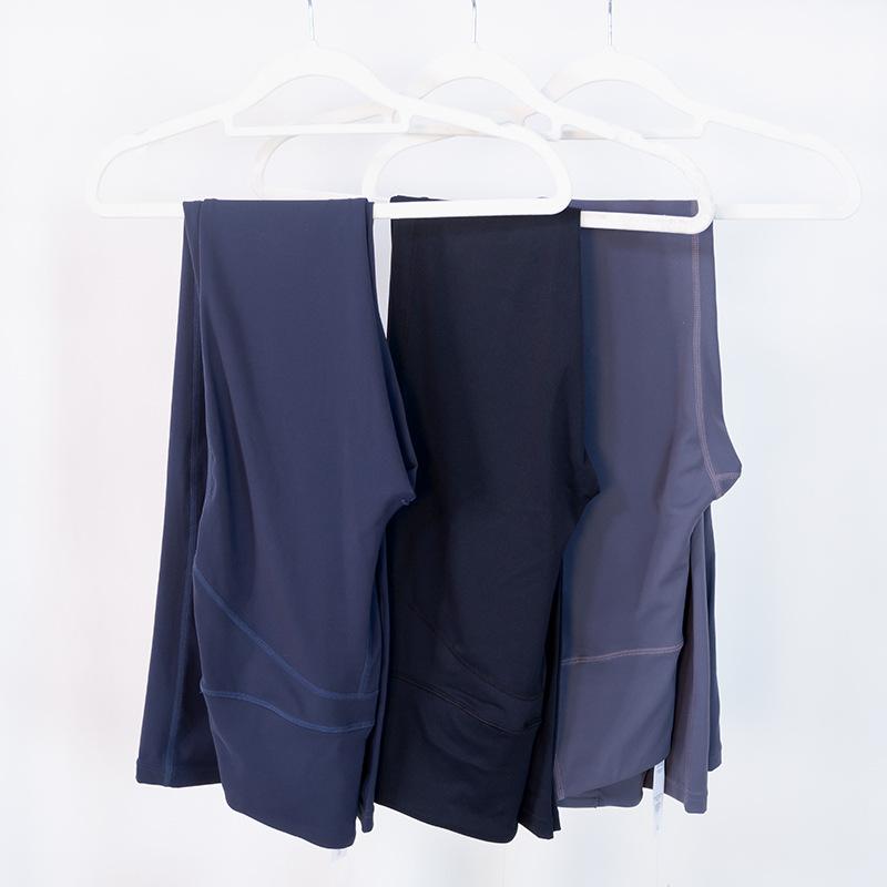 Quần áo yoga rãnh mùa hè của phụ nữ quần le le Color: Leopard Black Size: XS-2