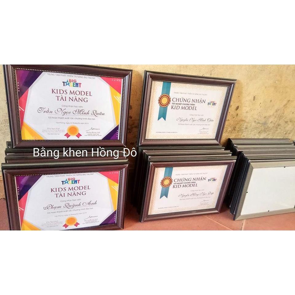 Khung ảnh, khung bằng khen A4 (CÓ HỎA TỐC, CÓ VAT)