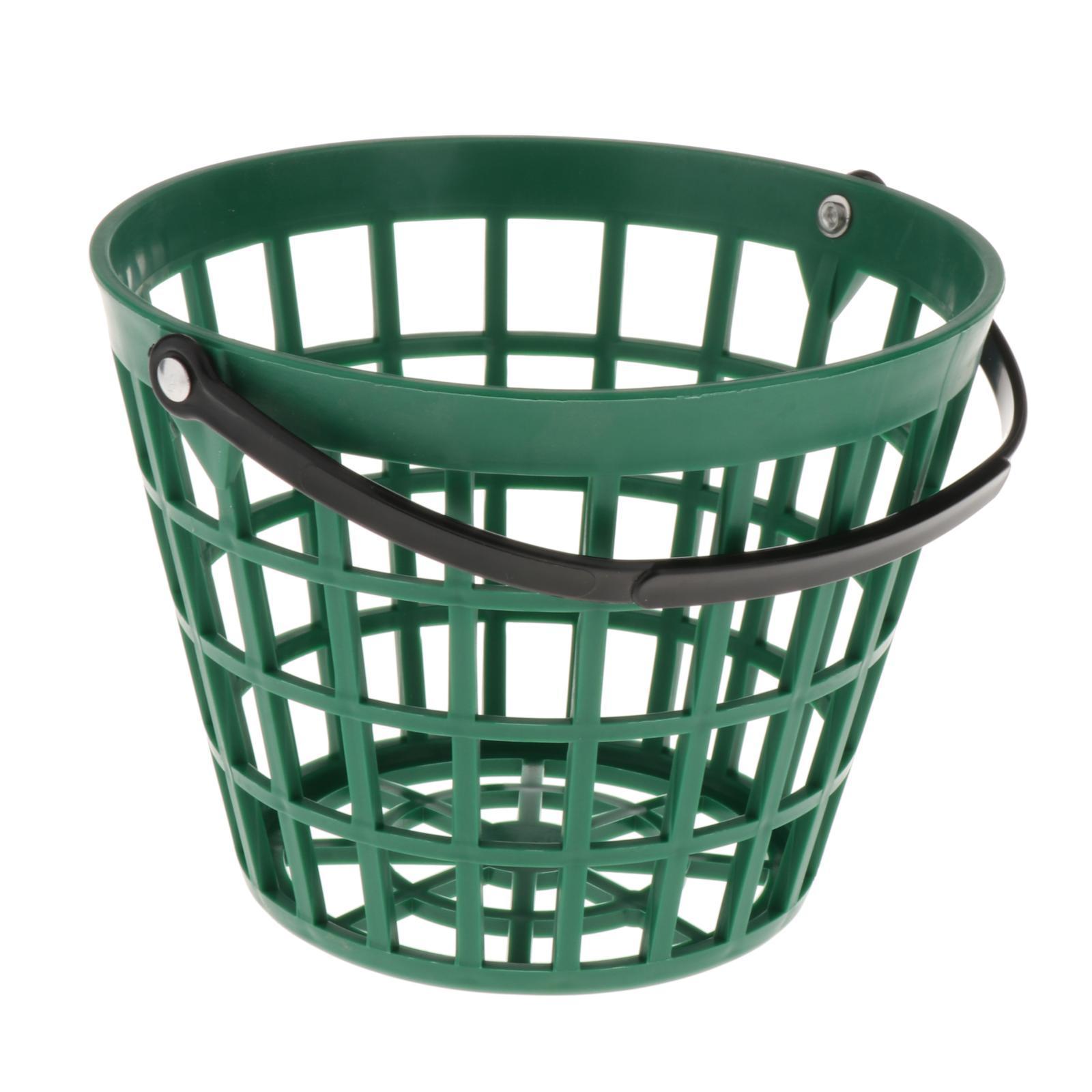 Ball Basket Golf Range Bucket Storage Organizer Holds 25 Balls