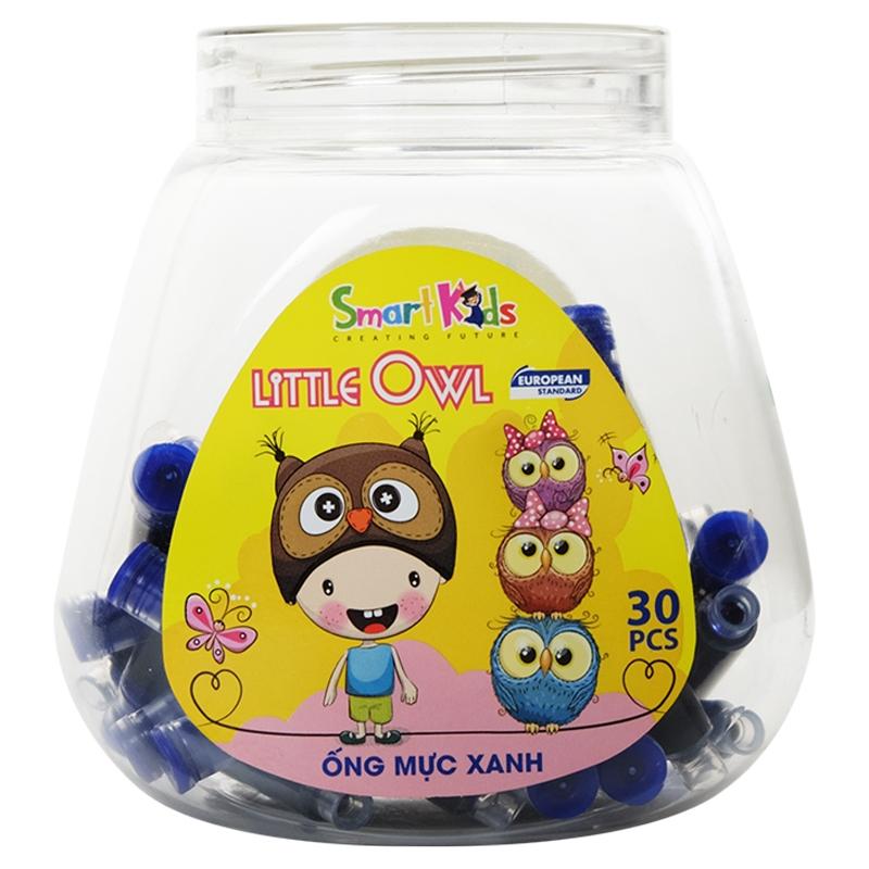 Hộp 30 Ống Mực Smart Kids SK-FI1001BU - Màu Xanh