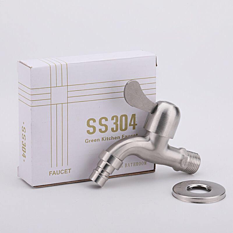 Vòi hồ , vòi xả nước, vòi rửa tay, vòi nước hành lang, vòi máy giặt inox 304 cao cấp