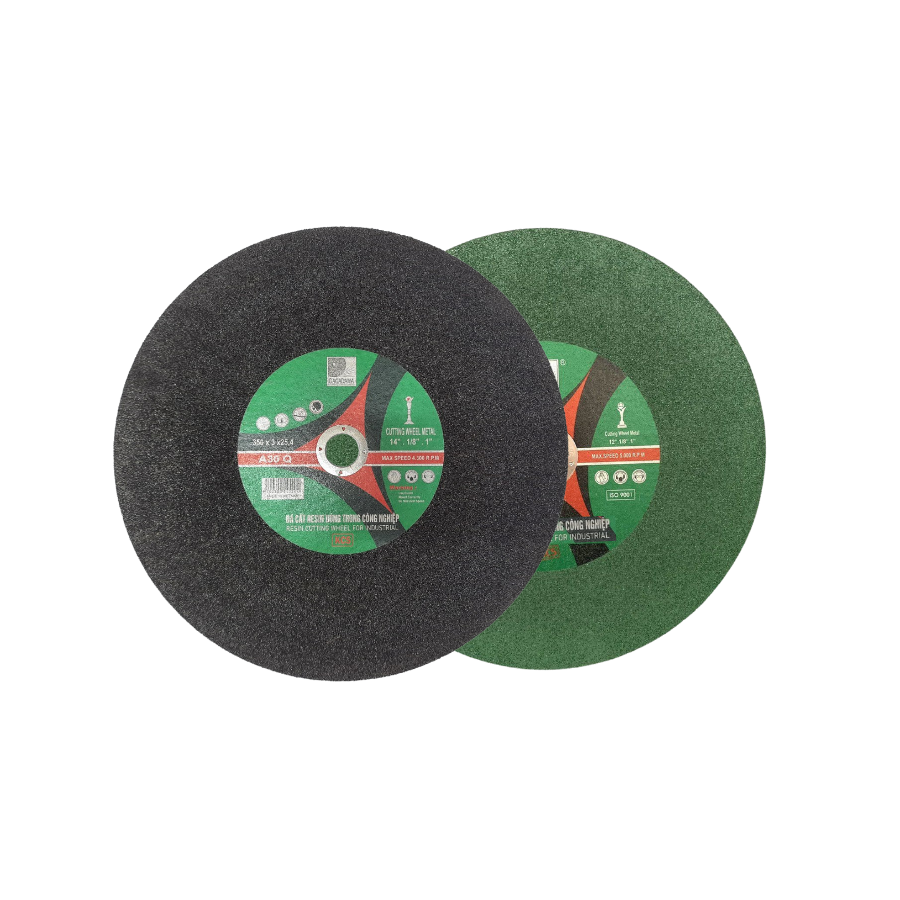 (Combo 5 Viên) Đá Cắt Sắt Resin Đen 300 x 3 x 25.4mm Cắt Sắc Bén, Bền Bỉ, Ít Hao Mòn Và Độ Chính Xác Hoàn Hảo | TOPWIN Official Store