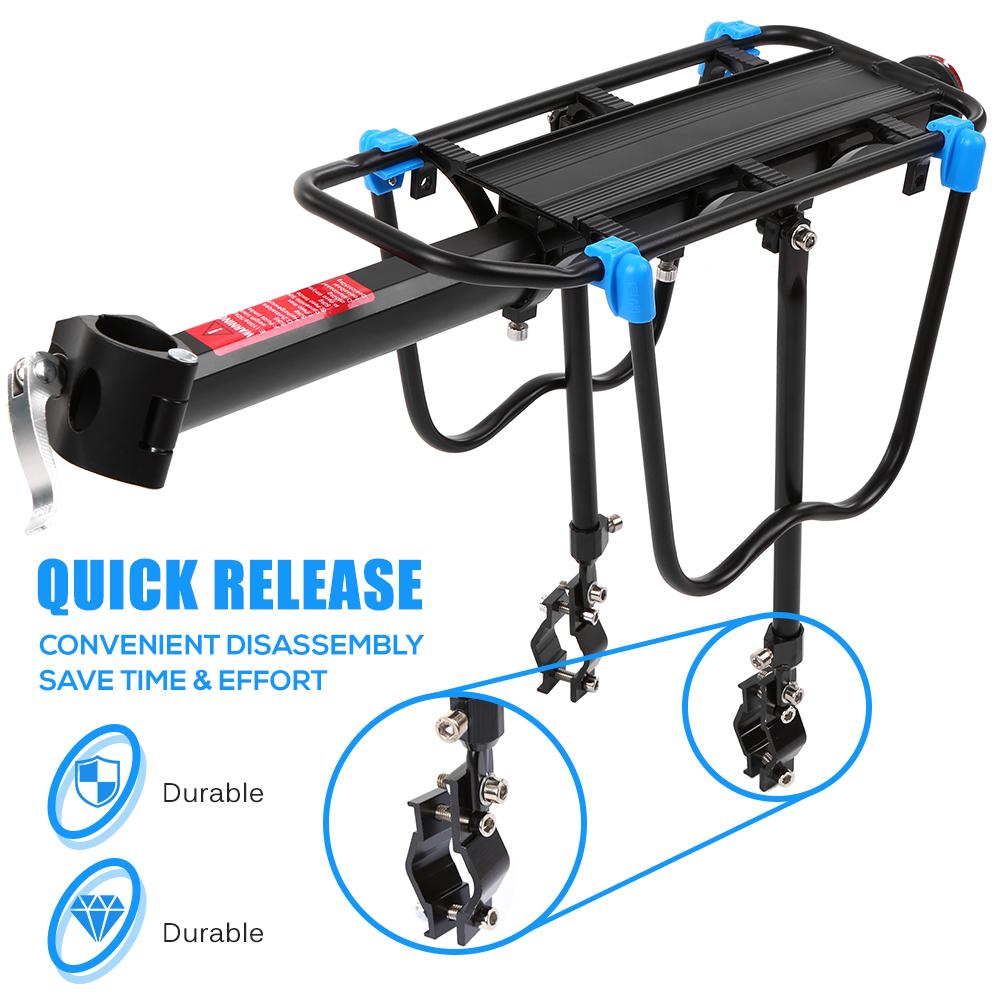 Giá chở hàng bằng nhôm cho xe đạp