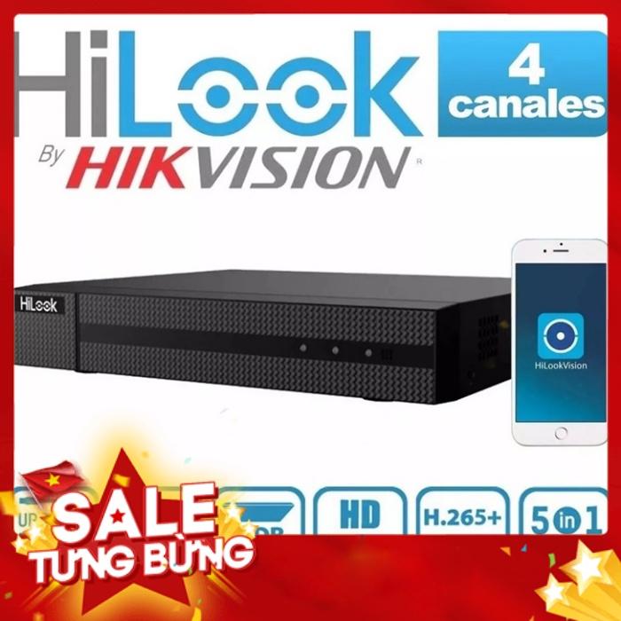 Đầu ghi hình TVI-IP 4 kênh HILOOK DVR-204G-F1(S) - Hàng chính hãng