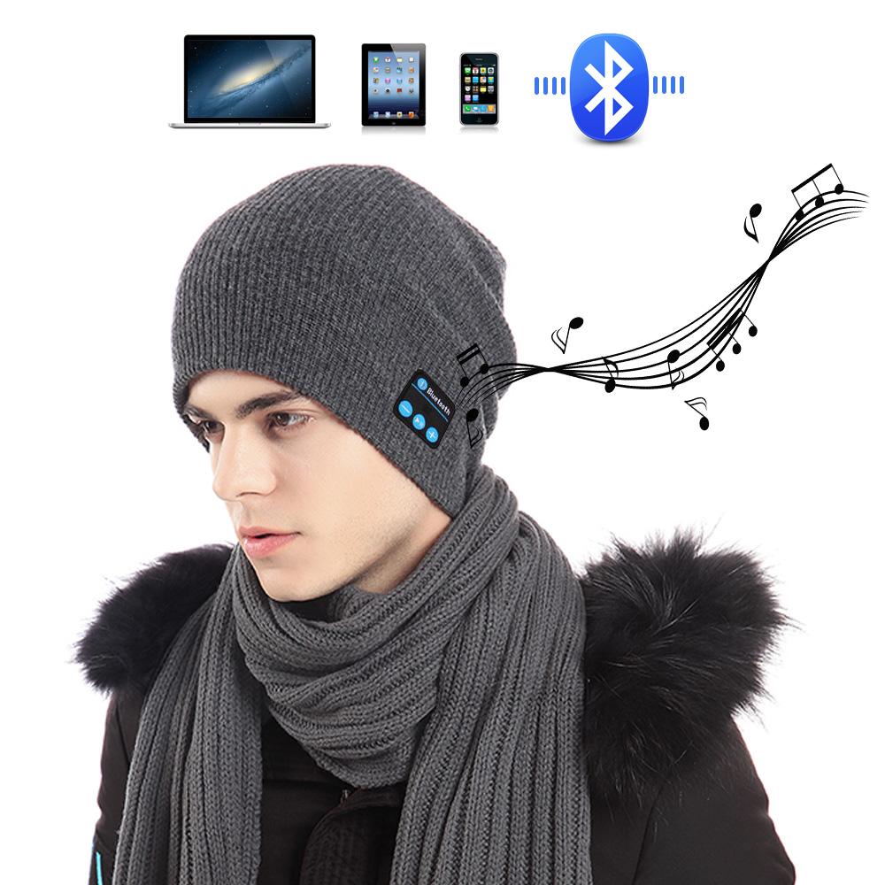 Tai Nghe Bluetooth Chụp Tai Nhạc Nón Mùa Đông Tai Nghe Không Dây Cáp Tai Nghe Có Mic Thể Thao Mũ Cho Meizu Sony Điện Thoại Xiaomi Tai Nghe Chơi Game