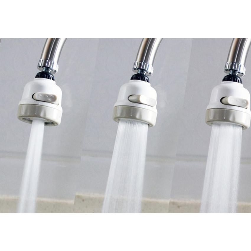 Đầu vòi tăng áp 3 mức độ cho bồn rửa chén