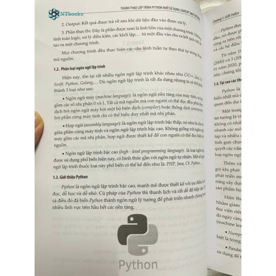 Sách Thành thạo lập trình Python nhờ sử dụng chat GPT như thế nào?