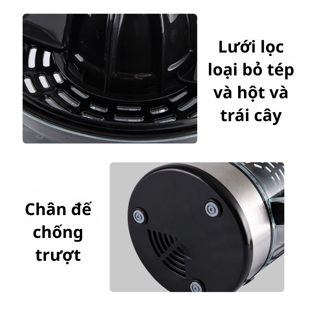 Máy vắt cam gia đình, máy ép cam tự động Lumabella LB-632D 45W, dung tích 700ml, dễ dùng, dễ vệ sinh - HÀNG CHÍNH HÃNG