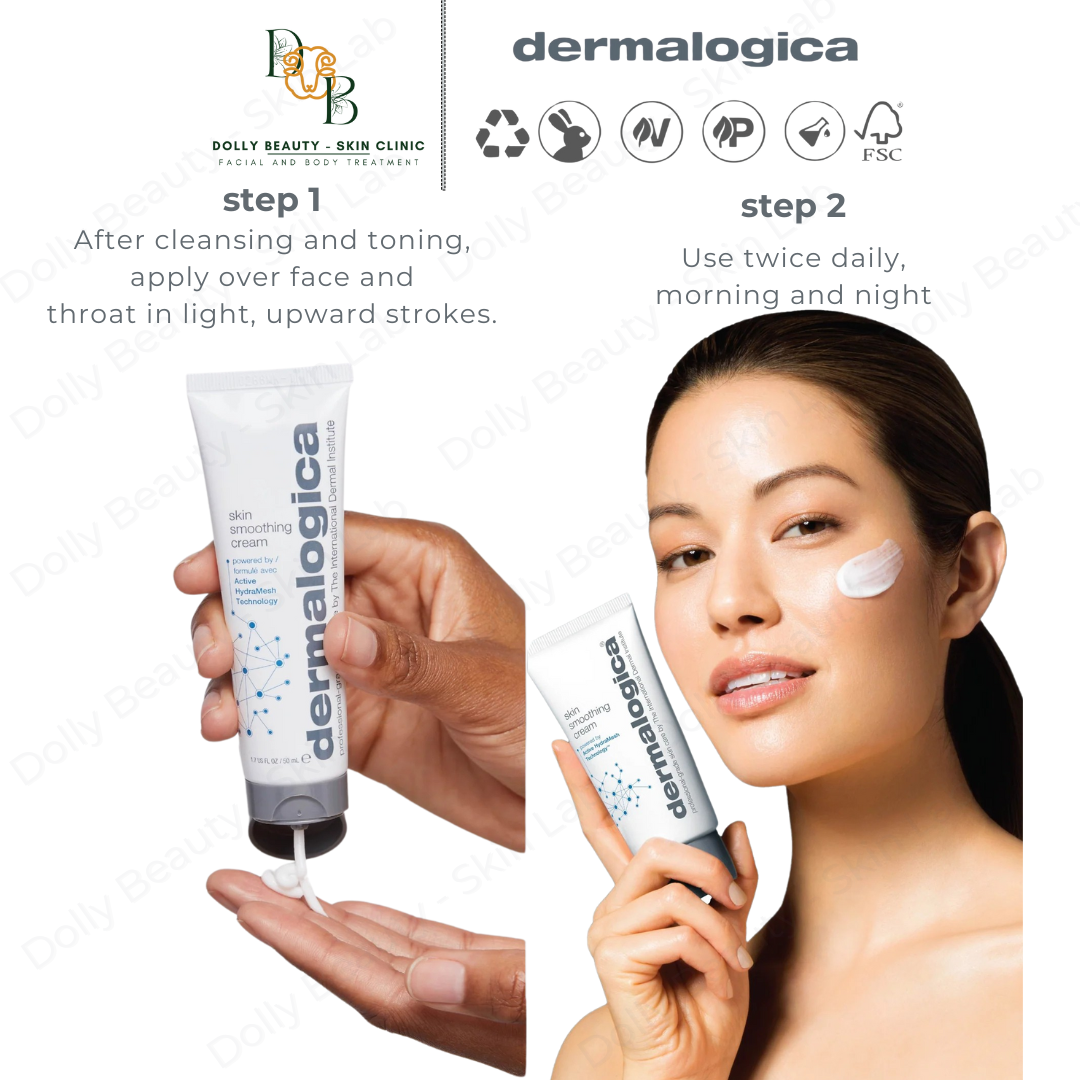 DERMALOGICA Kem dưỡng ẩm liên tục 48h SKIN SMOOTHING CREAM - Dolly Beauty
