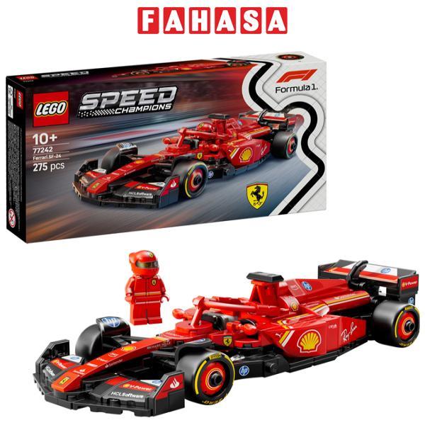 Đồ Chơi Lắp Ráp Xe Đua Ferrari SF-24 F1 - Lego Speed Champions 77242 (275 Mảnh Ghép)