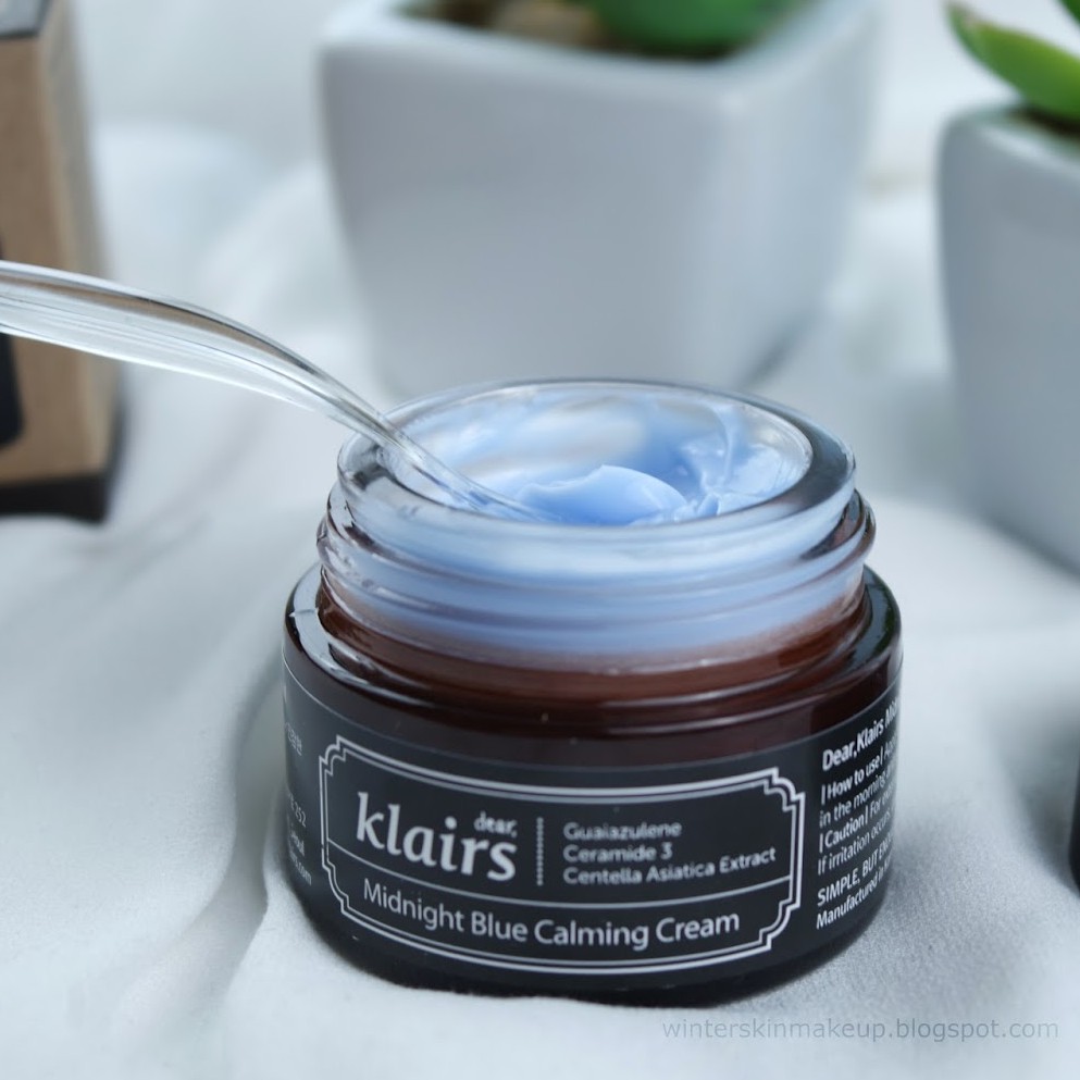 Kem Dưỡng Da Làm Dịu, Phục Hồi Da Ban Đêm Klairs Midnight Blue Calming Cream