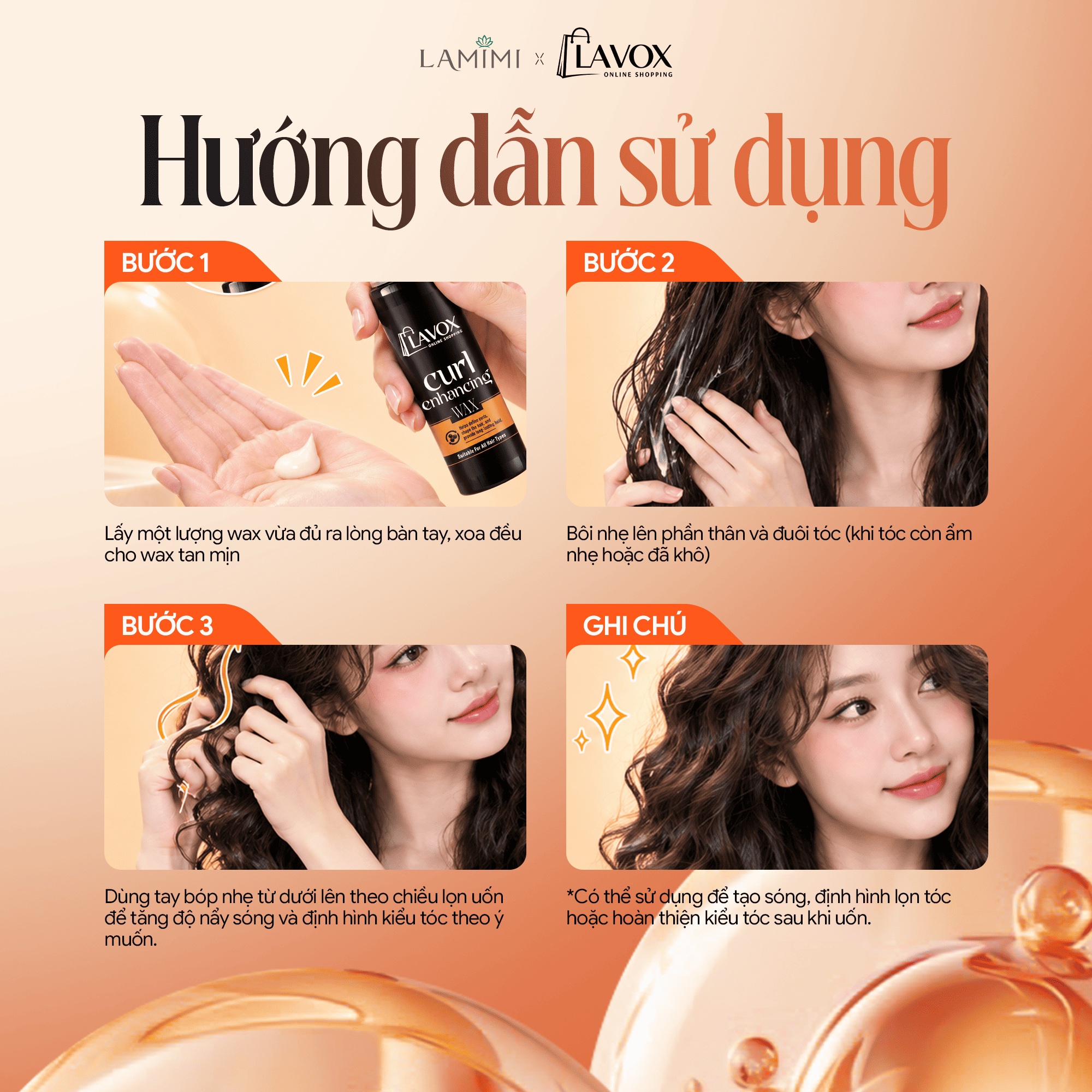 Wax Giữ Nếp Tăng Sóng Lavox Online Shopping - Chai